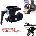 Universal Strong Metal Crab, camera pliers for standing legs, set, set, 5 cm, 3 cm round pipe