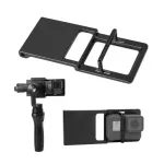 แผ่น PC ยึดกล้อง GoPro Hero 7 / 6 / 5 / 4 / 3+ Xiaomi yi for DJI osmo Smartphone Gimbal Stabilizer