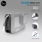 Battery lid with Telesin charging compartment for GoPro 9