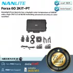 Nanlite  Forza 60 2KIT-PT by Millionhead ไฟสตูดิโอขนาดเล็ก พกพาสะดวก ชุดนี้มีไฟมาให้ 2 ดวง