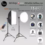 SUTEFOTO P80 high power with 2 softbox sets