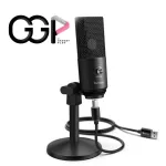 FIFINE K670B USB Microphone Mike records USB for podcasting and live streaming.