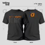 เสื้อยืด iLoveToGo - a For Alpha