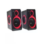ลำโพงคอมพิวเตอร์ Music D.J. รุ่น DJ-268 Speaker (11Watt) ลำโพงคอมพิวเตอร์ เชื่อมต่อผ่าน USB / 3.5mm รับประกันศูนย์ 1 เดือน