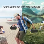 Mifa Wildbox ลำโพงบลูทูธพกพาสำหรับปาร์ตี้ มีแบตในตัว กันน้ำได้ และมีเอฟเฟกต์ไฟ LED รับประกันโดยศูนย์ไทย 1 ปี!