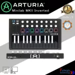 Arturia Minilab MK II Midi Keyboard 25 key is used to connect to the computer to make music. 1 year zero warranty