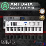 Arturia Keylab 61 MKLL MIDI Keyboard 61 MINI key comes with 16 PADS, 9 KNOBS, 9 Faders 1 year.