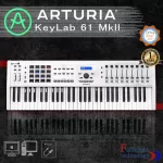 Arturia Keylab 61 MKLL MIDI Keyboard 61 MINI key comes with 16 PADS, 9 KNOBS, 9 Faders 1 year.
