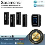 SARAMONIC: BLINK500 Pro B8 by Millionhead (wireless microphone that supports 4 channels, easy to use, weight and body size)