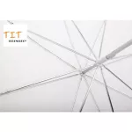ร่มทะลุสีขาว ร่มคุณภาพสูง 33นิ้ว/ 85cm เนื้อร่มโปร่งแสง ผ้าเกรดสูงสำหรับถ่ายภาพบุคคล / การถ่ายภาพเสื้อผ้า