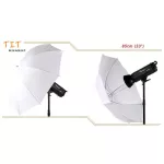 ร่มทะลุสีขาว ร่มคุณภาพสูง 33นิ้ว/ 85cm เนื้อร่มโปร่งแสง ผ้าเกรดสูงสำหรับถ่ายภาพบุคคล / การถ่ายภาพเสื้อผ้า