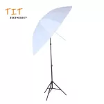 ร่มทะลุสีขาว ร่มคุณภาพสูง 33นิ้ว/ 85cm เนื้อร่มโปร่งแสง ผ้าเกรดสูงสำหรับถ่ายภาพบุคคล / การถ่ายภาพเสื้อผ้า