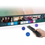 Samsung55 inch QLED55Q65TAKx can connect wireless. Voice Control connecting WebBrowser+Bluetooth. Mobilescreen Mirroring