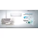 Panasonic 25,000 BTU ECOCS-YN air conditioner can walk a maximum of 25 meters long air pipe at 25 meters. PIPING Wireless LCD Wireless remote