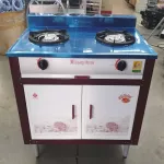 L-F-204 flooring gas stove, stainless steel coating
