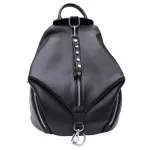 New, lychee leather backpack for women First class cow leather Simple travel and resting backpack