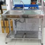 DYNA Home Free FS-9643-JT dishwasher sink, 96x43x75 cm, stainless steel