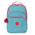 Genuine Kipling Backpack, NYLON fabric, beautiful color, large, lightly, with a lot of laptop compartments, cable length.