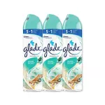 Glade Air Freshner Sprayan Scape 320ml. × Pack3 Golf spray, Ocean Step 320 ml × pack 3