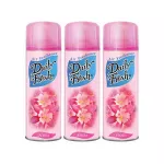 Daily Fresh Air Freshner Spray Floral 300ml. × Pack3 Daily Fresh Fresh Spray, Flavored Flora 300 ml × Pack 3