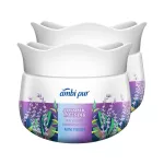 Ambi Pur MINI FRESH AROMATIC LAVENDER AIR FRESHEREREREREREREL 75G X 2 PCS. Air -conditioned mini gel The smell of lavender, fragrant