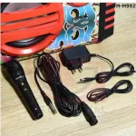 MUSIC D.J. M-M992 ลำโพงบลูทูธแบบพกพา/ตู้ลำโพง/กำลังขับ 30 วัตต์ เบสหนัก สีสันสวยงาม รองรับ Bluetooth/Mic/USB/SD/FM/AUX ฟรี ไมค์สำหรับร้องเพลง 390 บาท