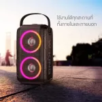 W-king T9 Bluetooth Speaker ลำโพงบลูทูธ LED กำลังขับ 80W เบสแน่นพร้อมไมค์ลอยและรีโมทร้องเพลงได้ทุกที่ ประกันศูนย์ 6เดือน