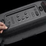 JBL PARTY BOX On-The-Go ลำโพงบลูทูธพกพาสำหรับปาร์ตี้ กำลังขับ 100 วัตต์ พร้อมไมค์ไร้สายถึง 2 ตัว รับประกันศูนย์ไทย 1 ปี