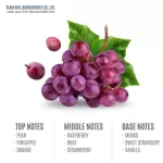 Siam Aroma, premium air -conditioned perfume, grape scent size 100 ml.