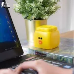 Pack 3 pieces, Line Friends, fragrant gel, air -resistant, Orange Garden, 155 grams