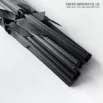 แพ็ค 5 แท่ง ก้านไม้ไฟเบอร์สีดำหนาพิเศษ ก้านไม้หอมกระจายกลิ่น กระจายน้ำหอม