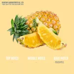 100% authentic perfume Fragrance oil, high concentration, pineapple scent 30 ml, 60 ml, 100 ml