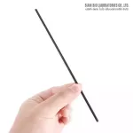 แพ็ค 5 แท่ง ก้านไม้ไฟเบอร์สีดำหนาพิเศษ ก้านไม้หอมกระจายกลิ่น กระจายน้ำหอม