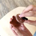 LINE FRIENDS น้ำหอมปรับอากาศ คลิปช่องแอร์ กลิ่น OCEAN FRESH Vent Clip Air Freshener หอมสะอาด สดชื่น