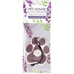 แผ่นหอมปรับอากาศช่วยขจัดกลิ่นสัตว์เลี้ยงในรถ Pet House