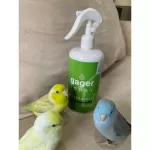 Gager กาเจอร์ สเปรย์กำจัดกลิ่นสัตว์เลี้ยง นก กระต่าย เม่น หนู แมว สุนัข ฉีดบนตัวสัตว์ได้  Deodorizer Spray 60ml.