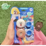 LINE FRIENDS น้ำหอมปรับอากาศ คลิปช่องแอร์ กลิ่น OCEAN FRESH Vent Clip Air Freshener หอมสะอาด สดชื่น