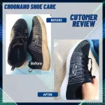 CHOONANO น้ำยาทำความสะอาดรองเท้า น้ำยาขัดรองเท้า 120 มล.ฟรี แปรงขนนุ่ม ผ้าไมโครไฟเบอร์ ถุงรองเท้า IKEA