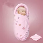 ทารกแรกเกิดเด็กทารกสาวทารกพันห่อห่อตัวผ้าห่มถุงนอน