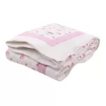Minene Large Reversible Quilted Blanket, a large thick blanket, can sleep