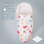 ถุงนอนเด็กสำหรับรถเข็นเด็กทารกแรกเกิดผ้าอ้อมผ้าฝ้ายแบบพกพา