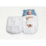 Aribebe Baby Baby Micromodal Blue Bear pattern