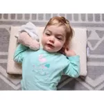 Akarana Baby หมอนยางลาเท็กซ์ธรรมชาติ Bantal Bayi สำหรับเด็ก 12 เดือน+