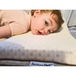 Akarana Baby หมอนยางลาเท็กซ์ธรรมชาติ Bantal Bayi สำหรับเด็ก 12 เดือน+