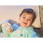 Akarana Baby หมอนยางลาเท็กซ์ธรรมชาติ Bantal Bayi สำหรับเด็ก 12 เดือน+