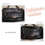 น้ำยาทำความสะอาดกระเป๋า สเปรย์ทำความสะอาดกระเป๋า แถมฟรี แปรงทำความสะอาด + ผ้าไมโครไฟเบอร์ หนานุ่ม bag set