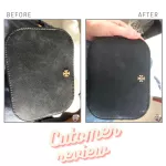 ขายดีมาก โลชั่นบำรุงหนัง + น้ำยาทำความสะอาดกระเป๋า ฟรี แปรงทำความสะอาด + ผ้าไมโครไฟเบอร์ LBHM CHOONANO