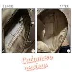 ขายดีมาก โลชั่นบำรุงหนัง + น้ำยาทำความสะอาดกระเป๋า ฟรี แปรงทำความสะอาด + ผ้าไมโครไฟเบอร์ LBHM CHOONANO