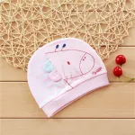 Light baby hat, cotton, spandex, flexible, soft, giraffe pattern