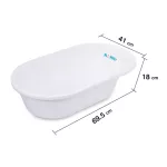Nanny, bathtub, baby bathtub White Classic Baby Basin